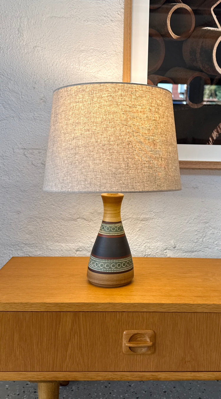 West German Dümler & Breiden Ceramic Table Lamp