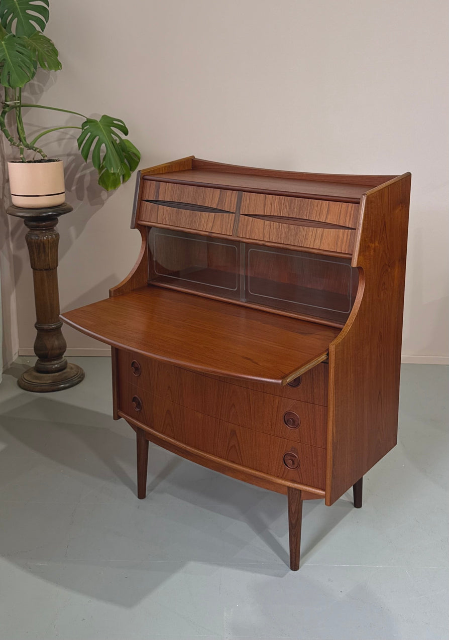 Danish Secretaire / Bureau in Teak