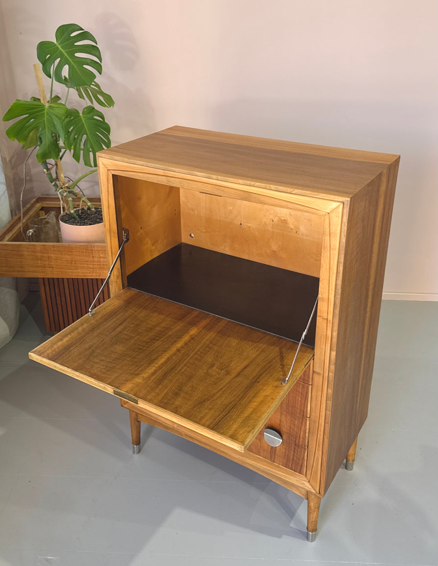 Swedish Bar Cabinet in Teak