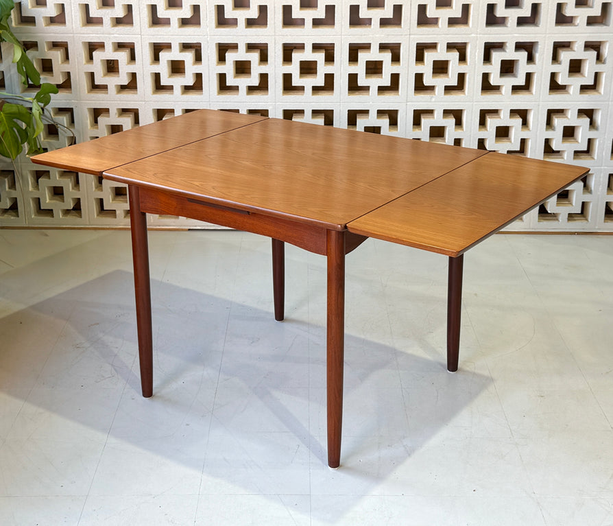 Danish Extension Dining Table in Teak