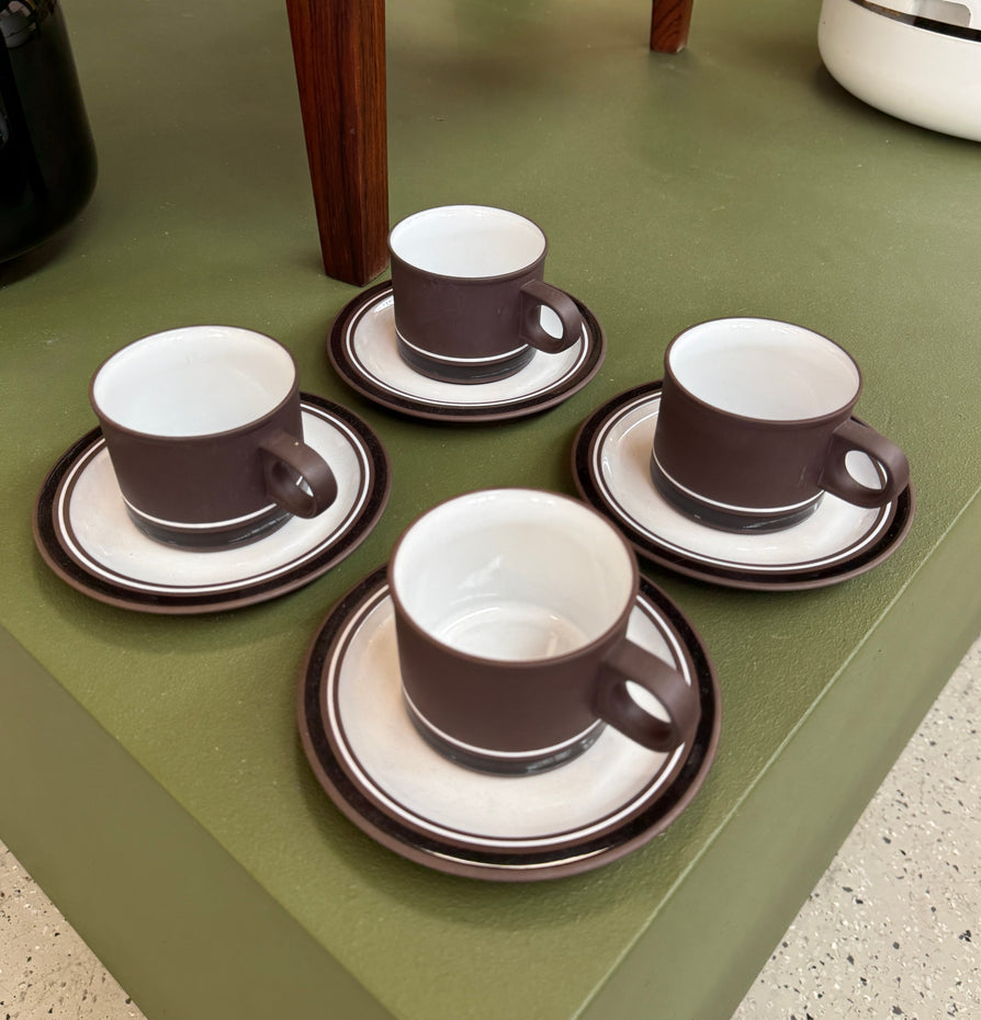 Hornsea Stoneware Coffee Cup Set