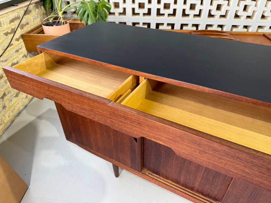 Mid-Century Sideboard in Blackbean