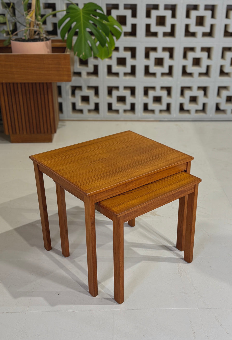 Danish Nest of Two Tables