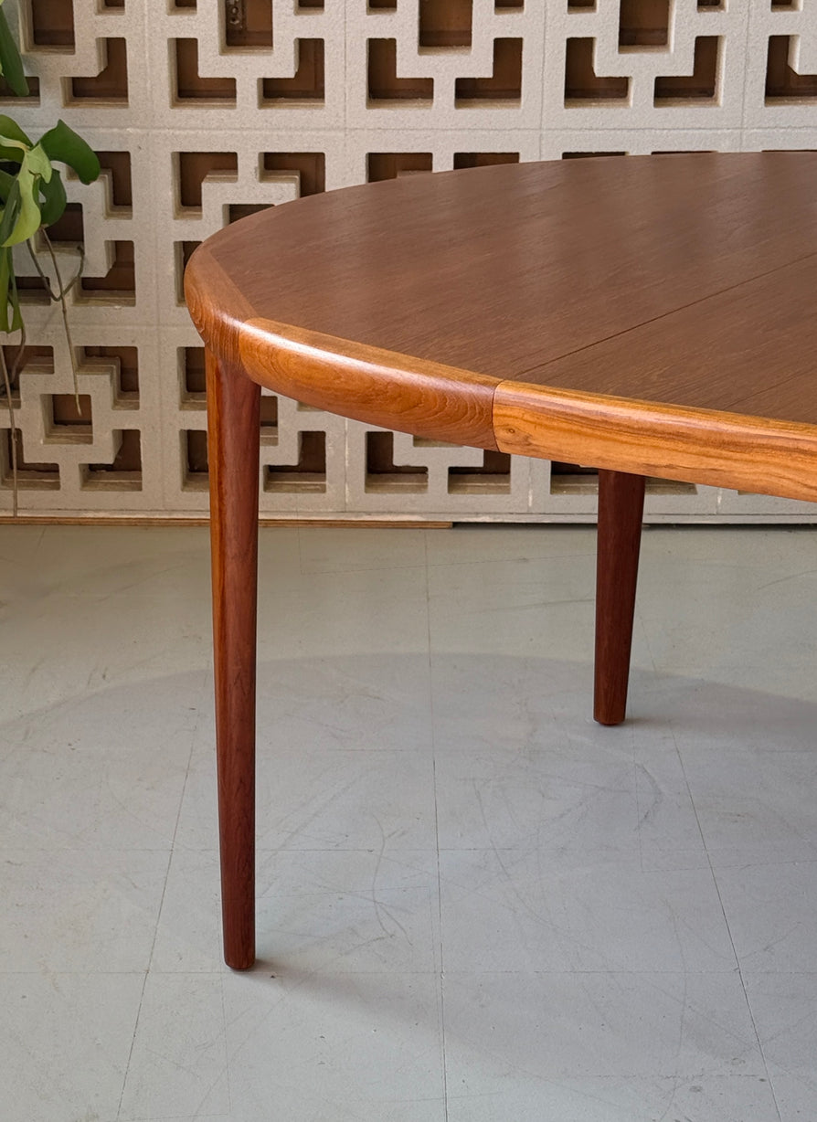 VV Møbler Danish Extension Dining Table in Teak