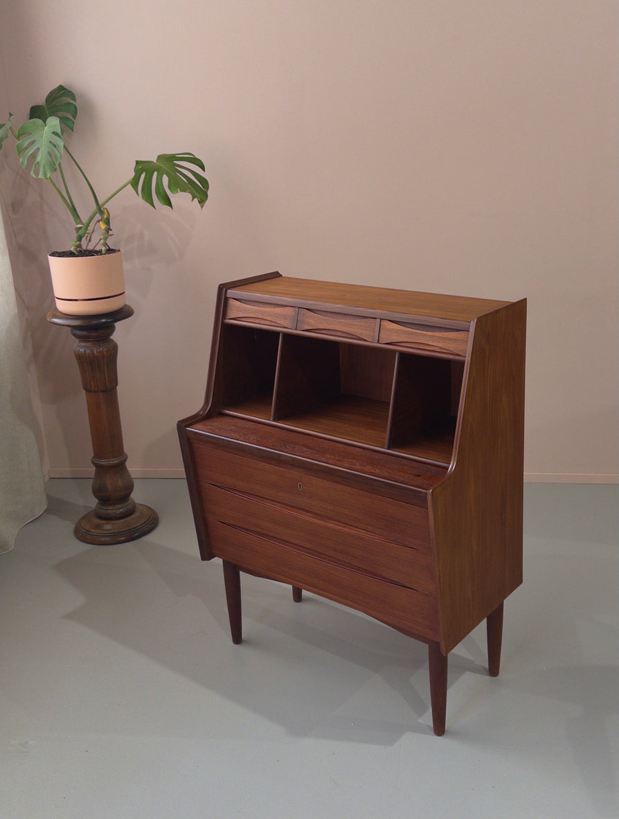 Danish Secretaire / Bureau in Teak