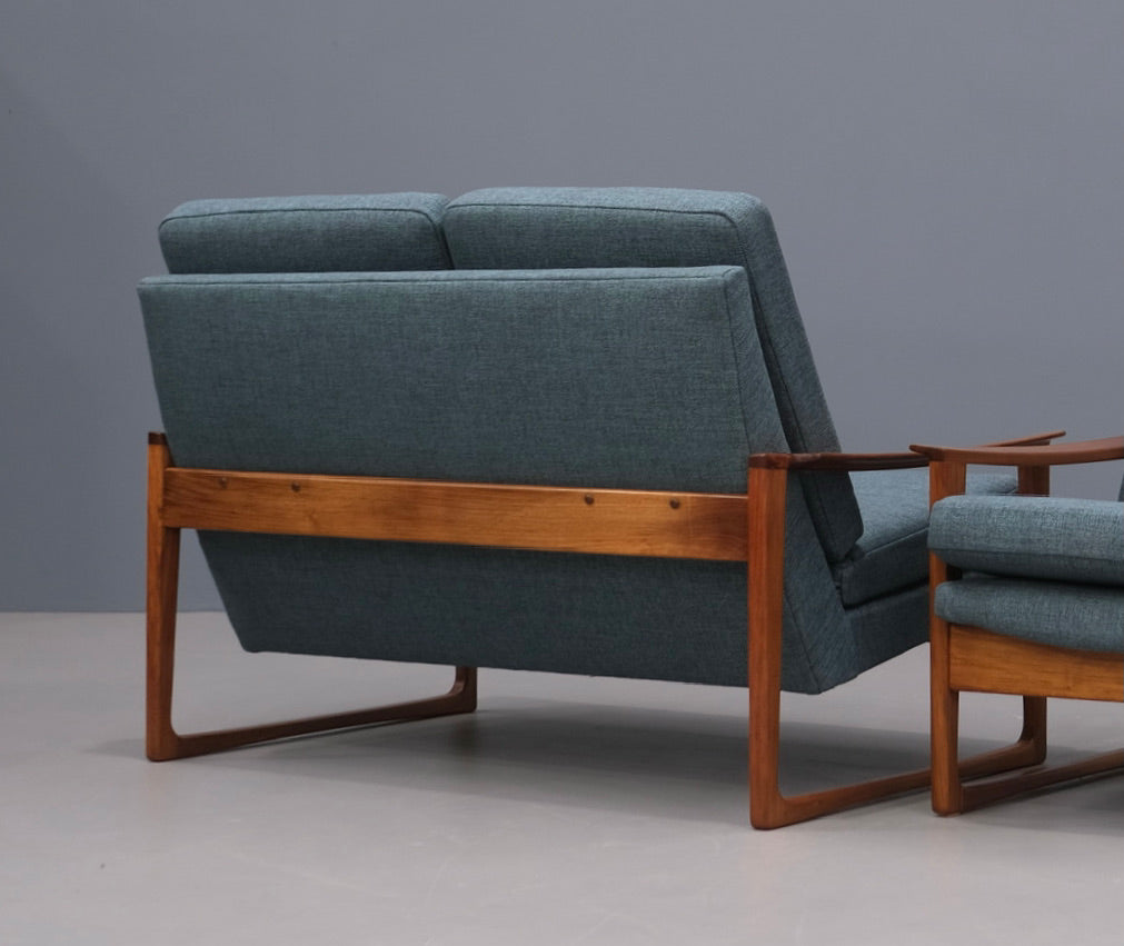 Gerald Module Range Pair of Gerald Easden “Module” Two-Seater Sofas – Grandfather's Axe