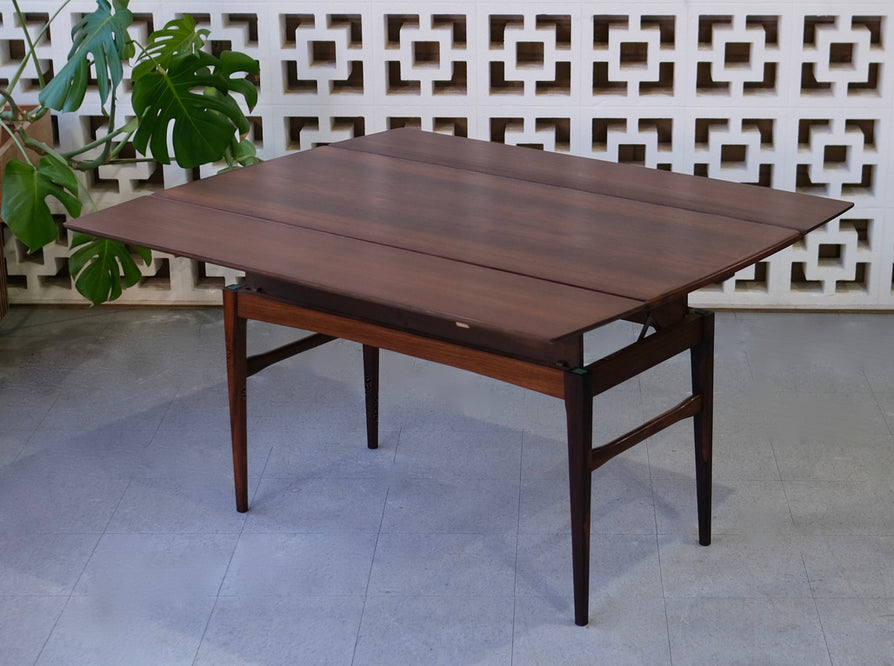 Swedish Extension Coffee Table in Rosewood