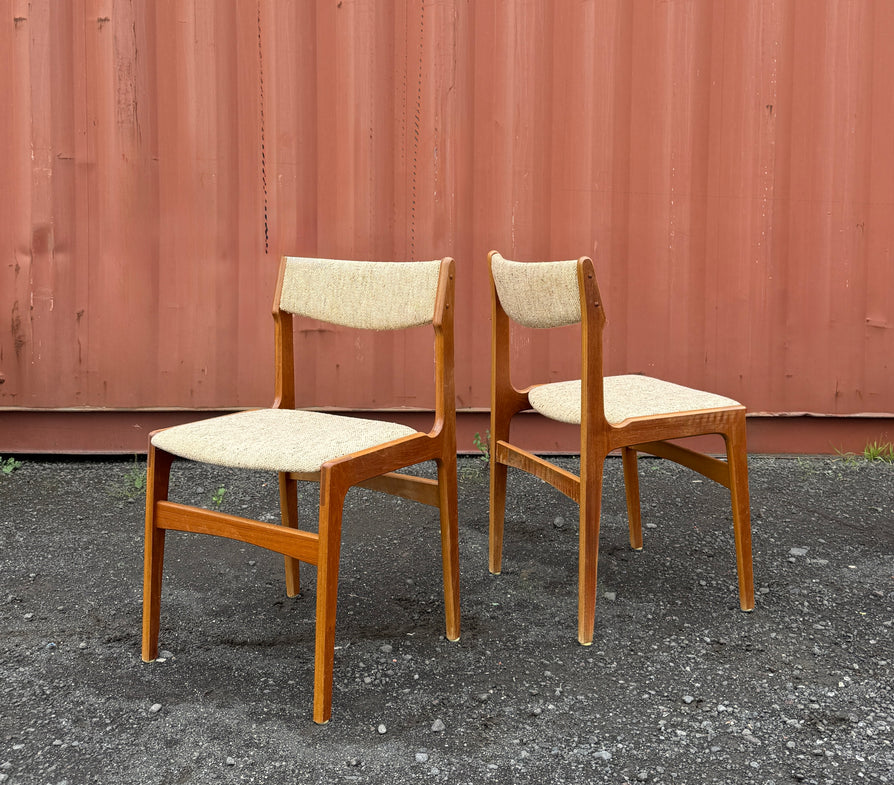 Six Erik Buch Dining Chairs in Teak