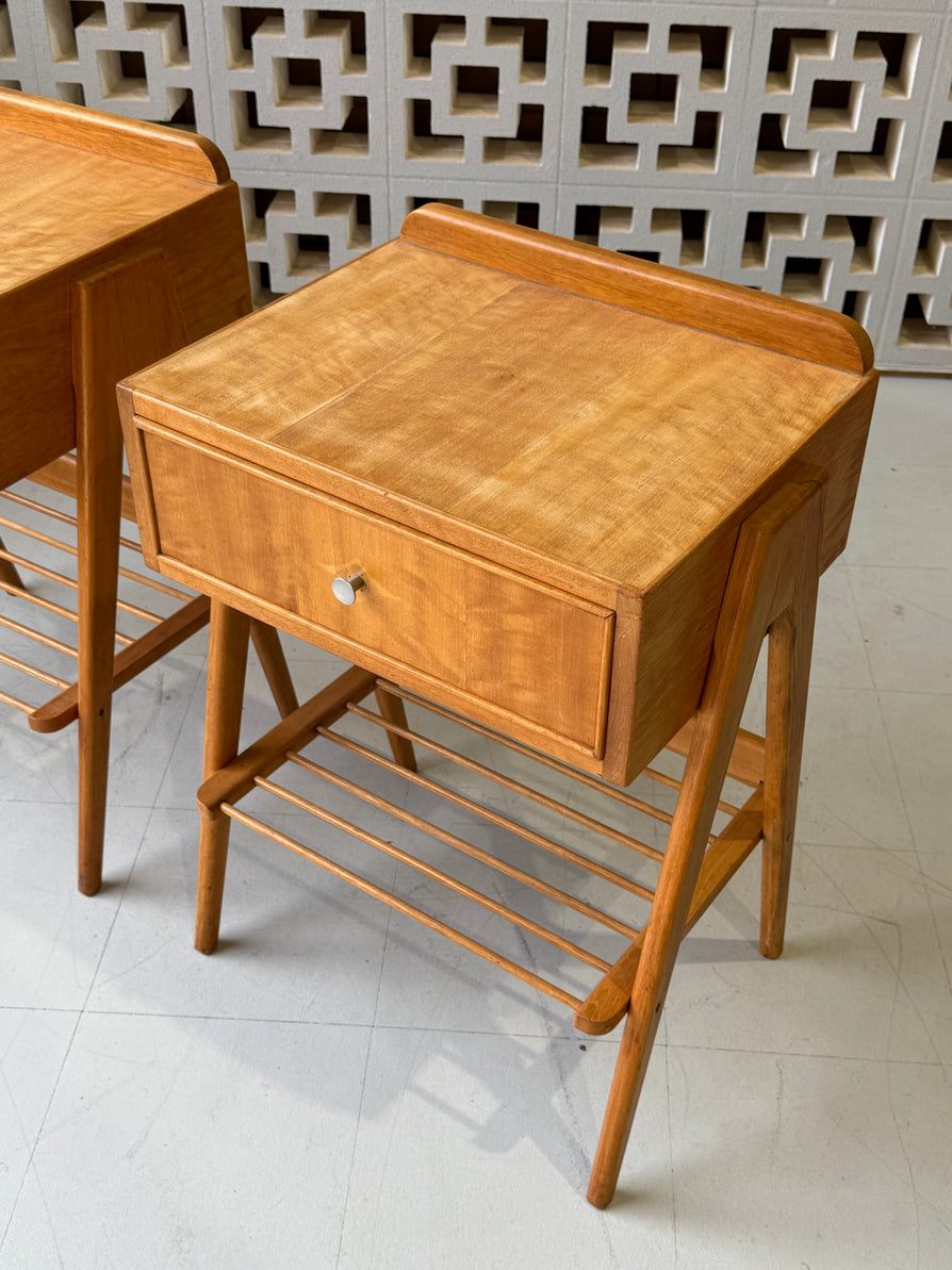 Pair of Mid-Century Bedside Tables