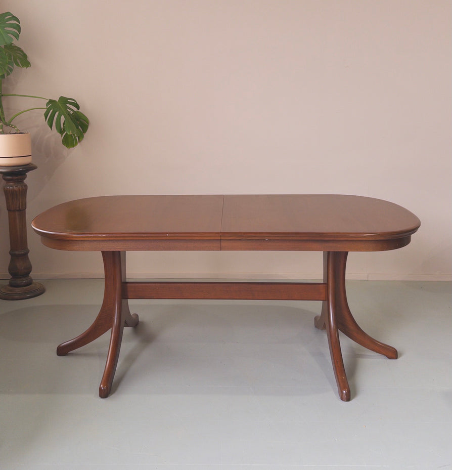 1980s Extension Mid-Century Dining Table by Noblett