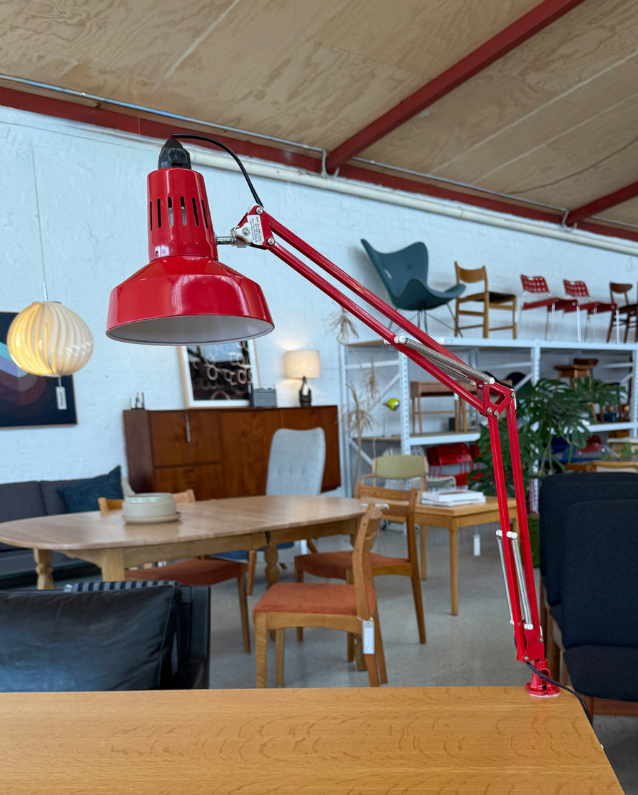 LUXO Architects Lamp in Red