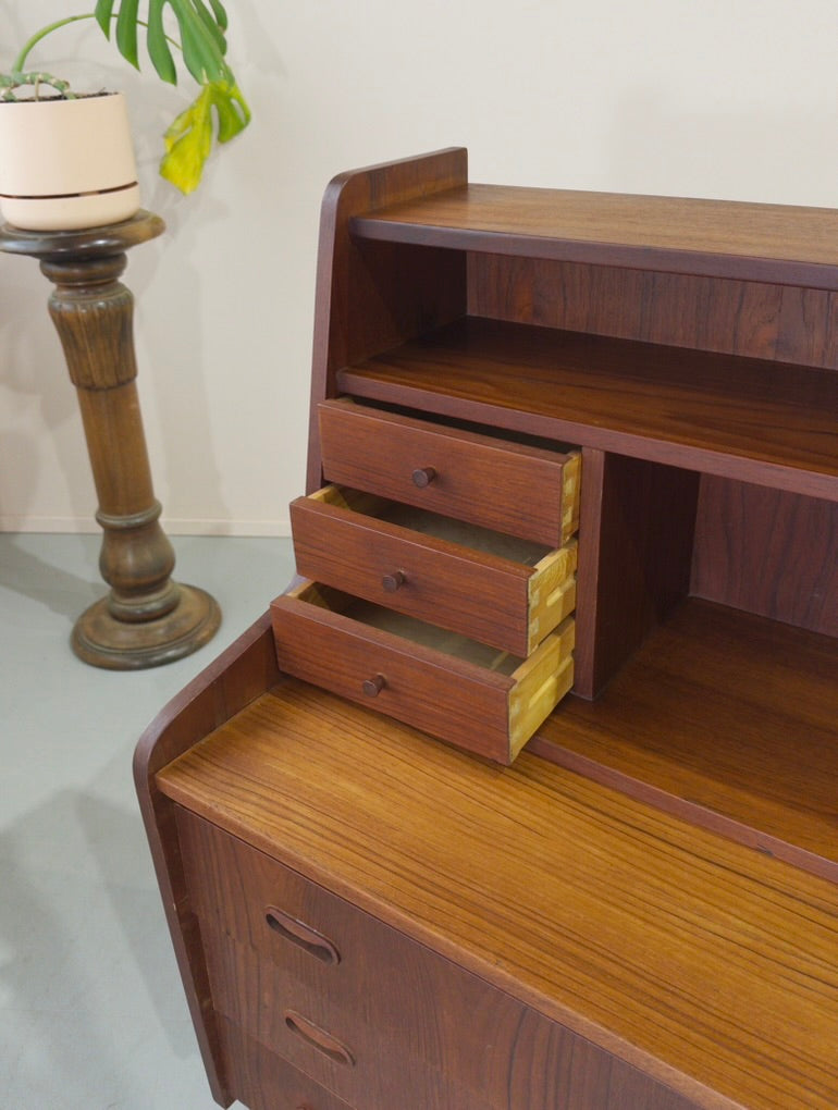 Danish Secretaire / Bureau in Teak