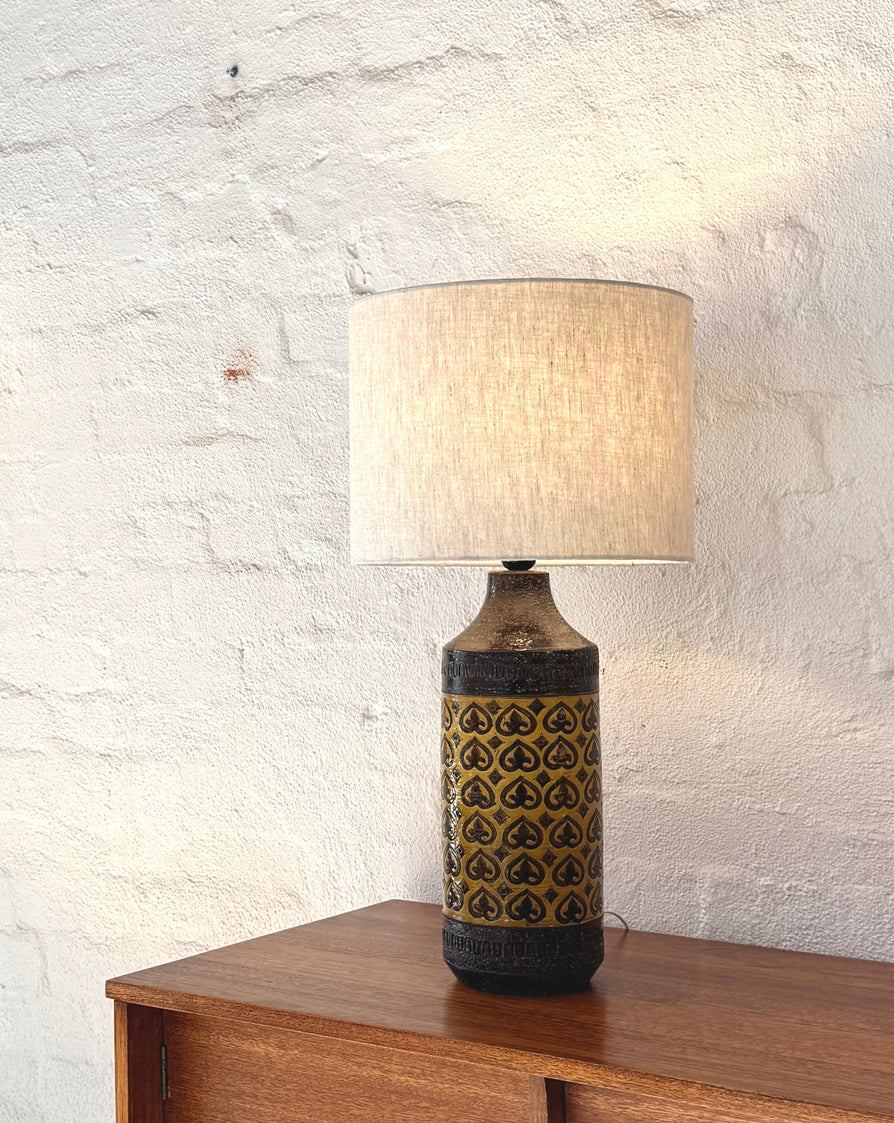 Large Aldo Londi for Bitossi Table Lamp