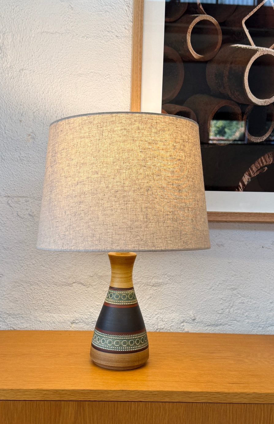 West German Dümler & Breiden Ceramic Table Lamp