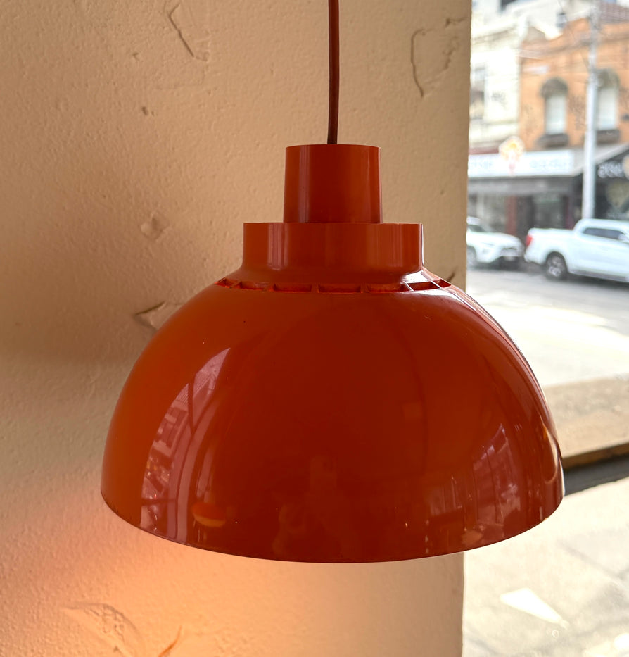 Minisol Pendant by Nordisk Solar in Orange