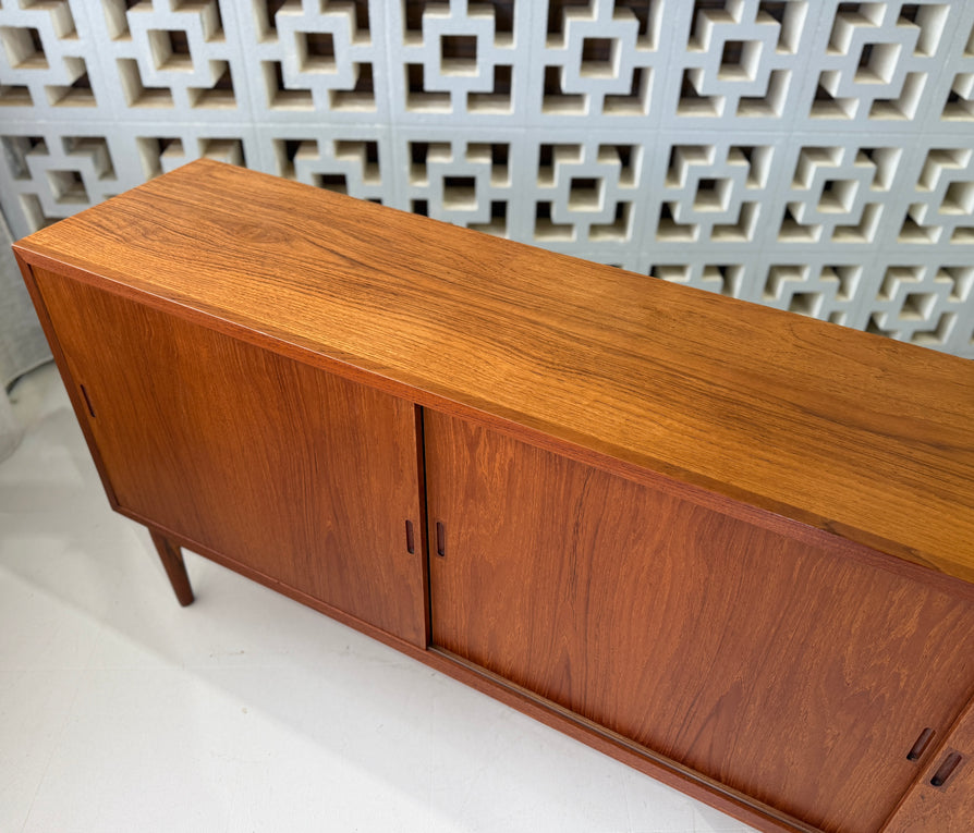 Long Danish Sideboard in Teak