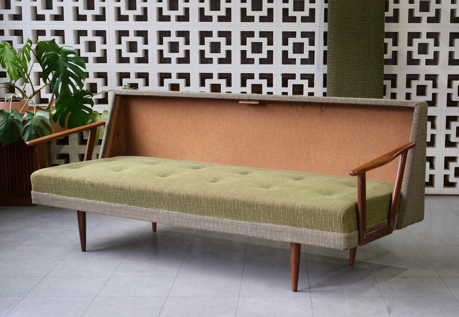 Danish Sofa Bed in Original Wool