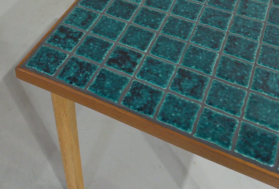 Danish Tile-Top Side Table