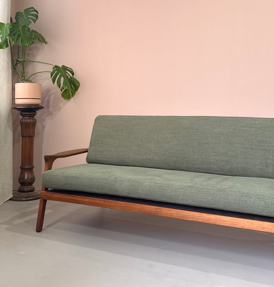 Danish Deluxe Inga Sofa / Daybed in New Fabric