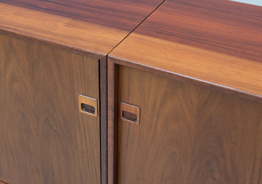 Two Piece Danish Sideboard in Rosewood
