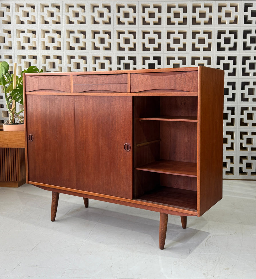 Danish Highboard in Teak