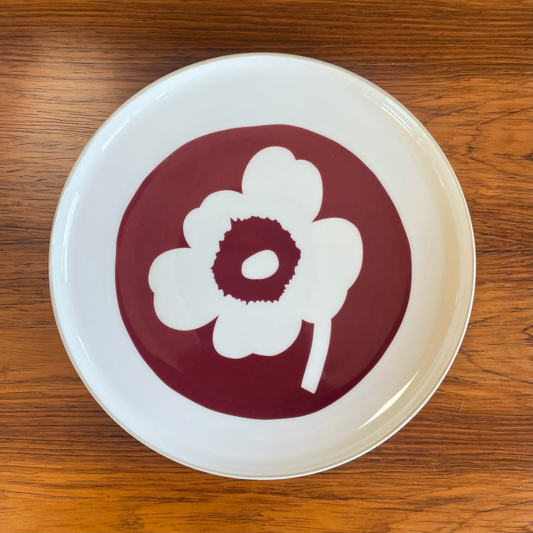 Marimekko Oiva / Unikko Plate Set