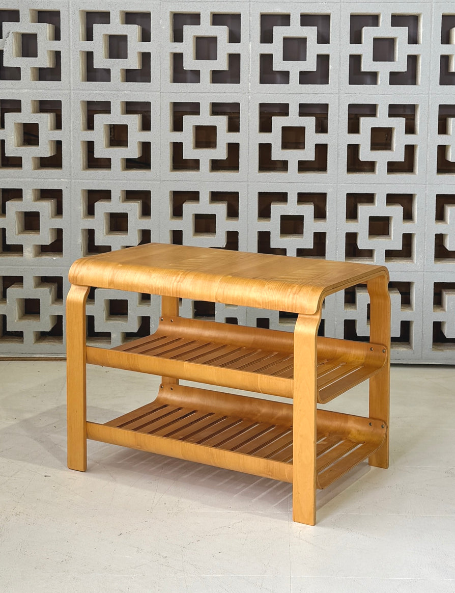 Vintage Console / Side Table in Beechwood