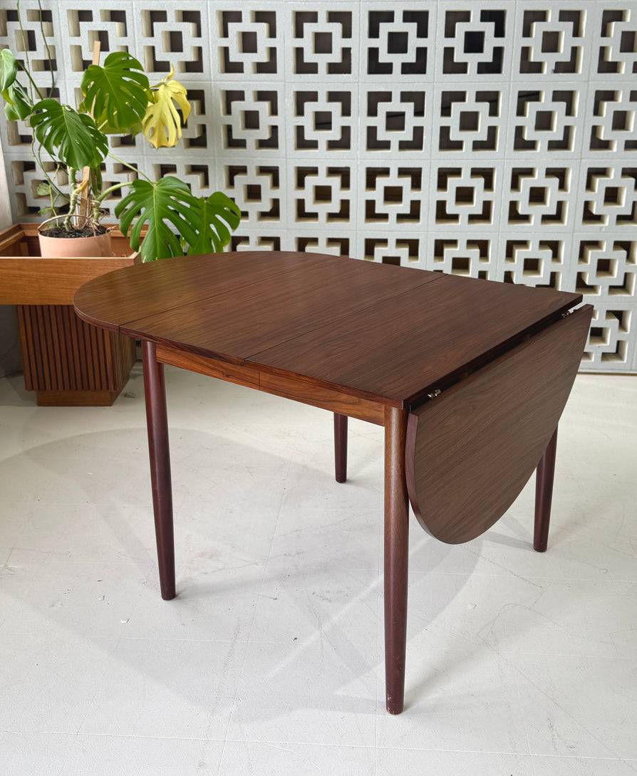 Danish Extension Dining Table in Rosewood