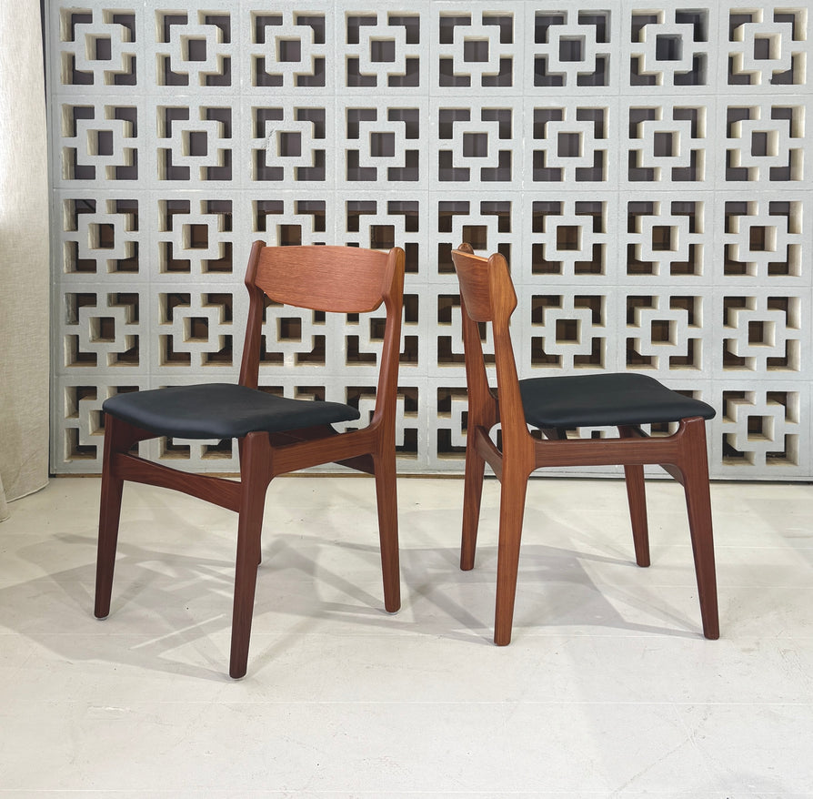 Set of Four Findahls Dining Chairs in Teak