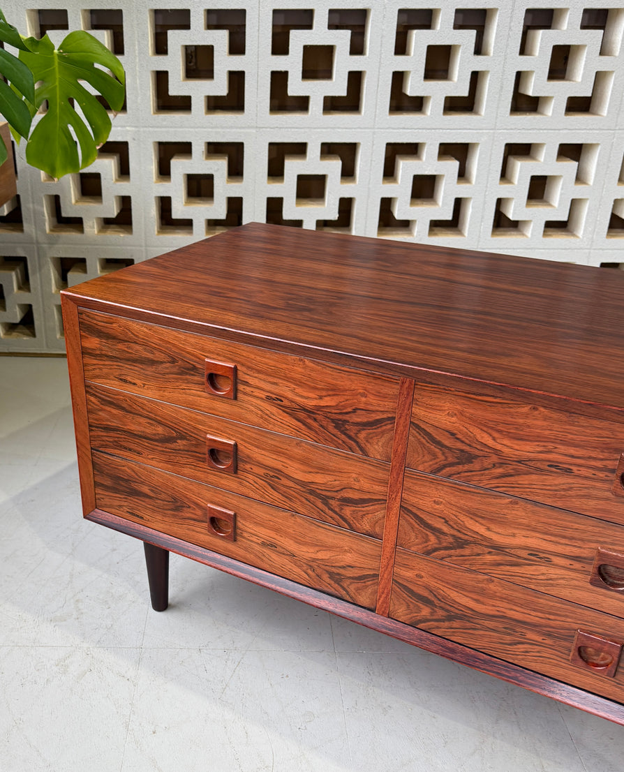Danish Chest of Drawers by Brouer in Cocobolo
