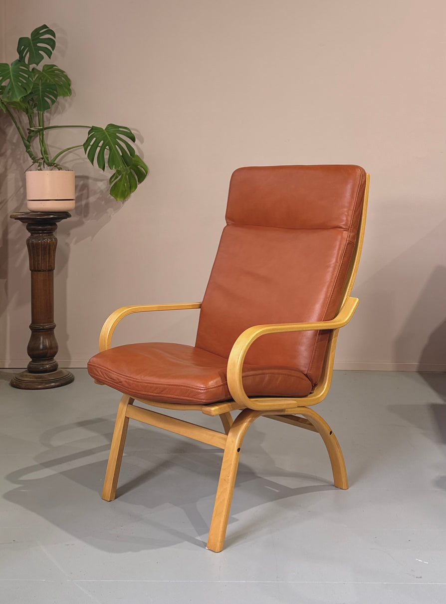 Danish Bentwood Lounge Chair