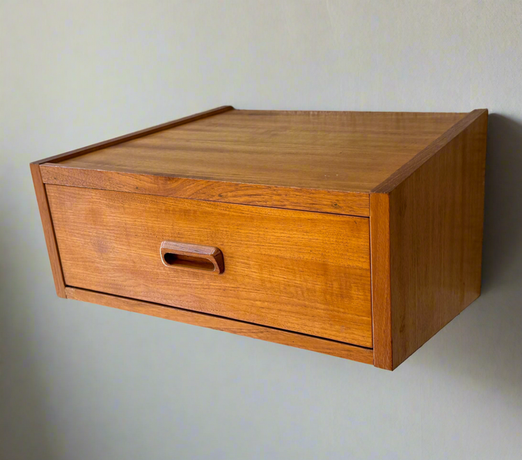Danish Floating Drawer in Teak