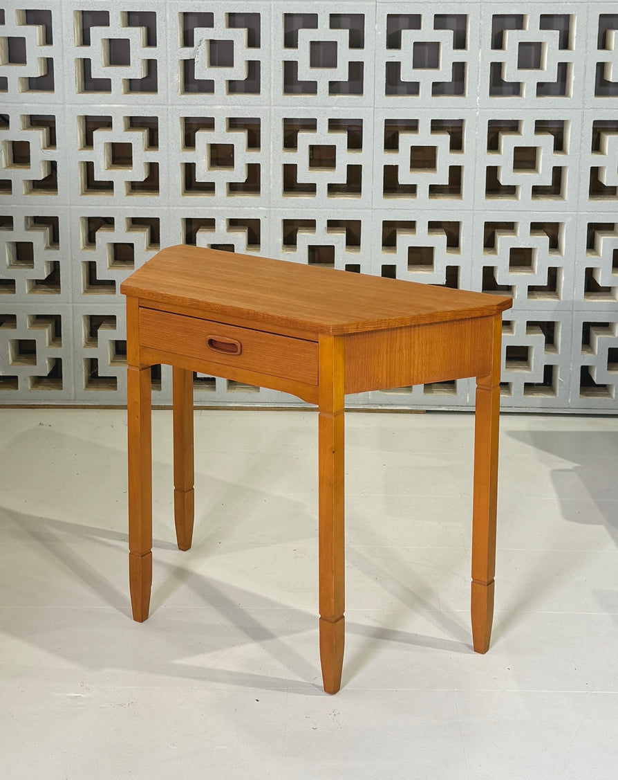 Mid-Century Hall Table in Teak