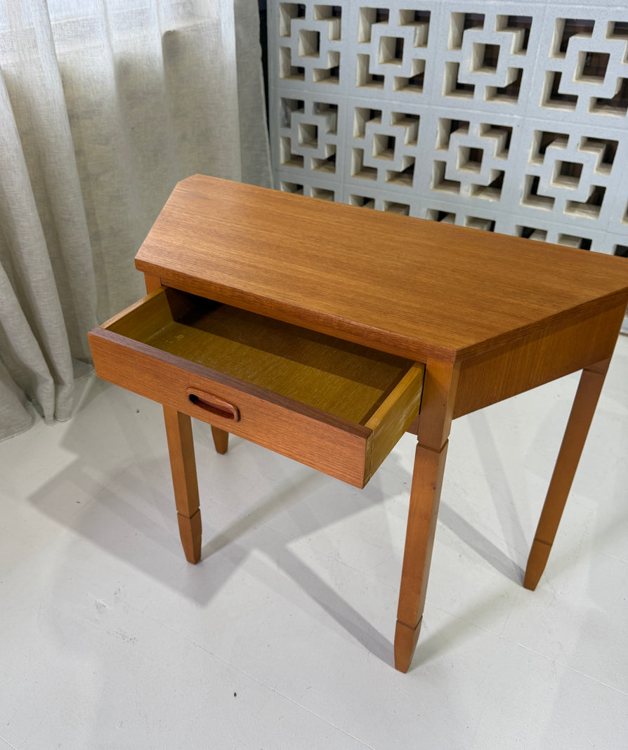 Mid-Century Hall Table in Teak