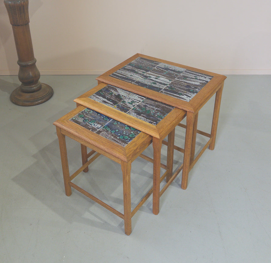 Henning Kjærnulf Nest of Tables in Oak