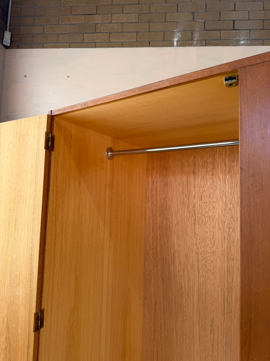 Mid-Century Wardrobe in Teak
