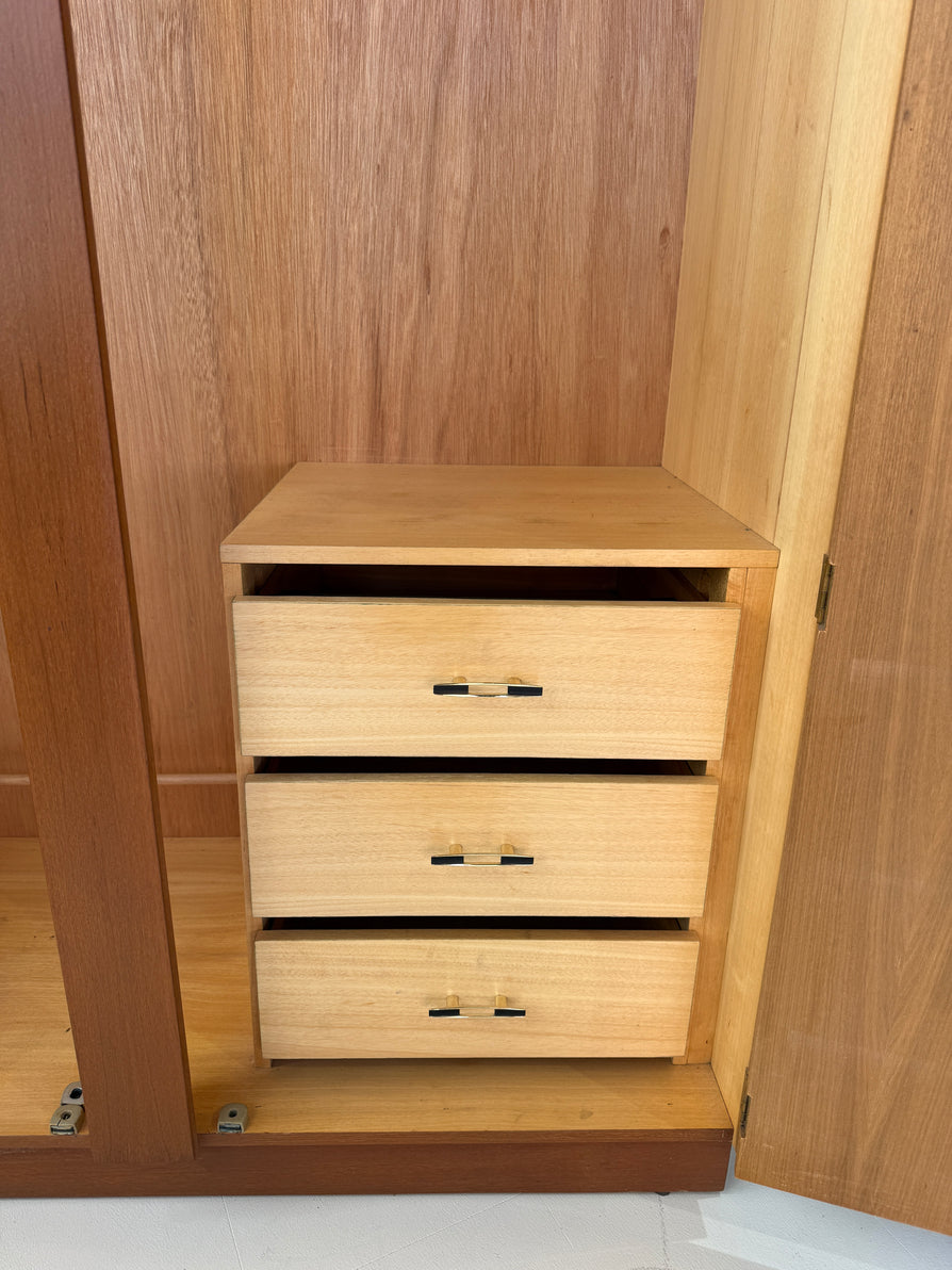 Mid-Century Wardrobe in Teak