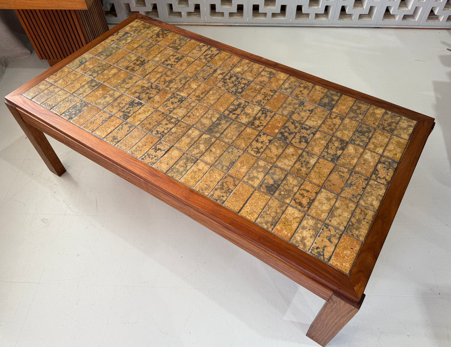 1970s Tile Top Coffee Table
