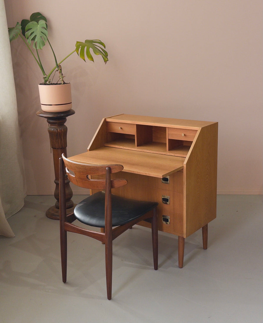 Swedish Bureau / Secretaire in European Oak