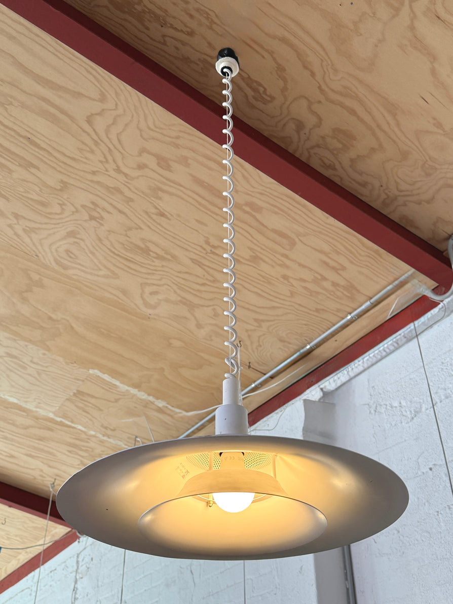 Jeka Metalryk Pendant in White