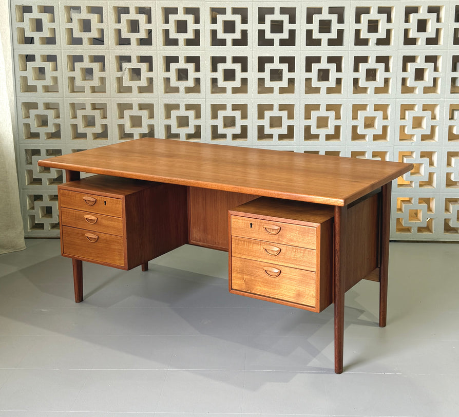 Kai Kristiansen Writing Desk in Teak
