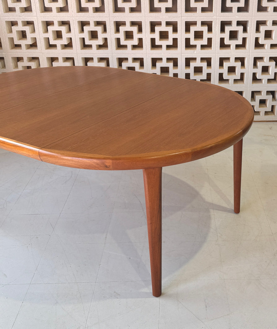 VV Møbler Danish Extension Dining Table in Teak