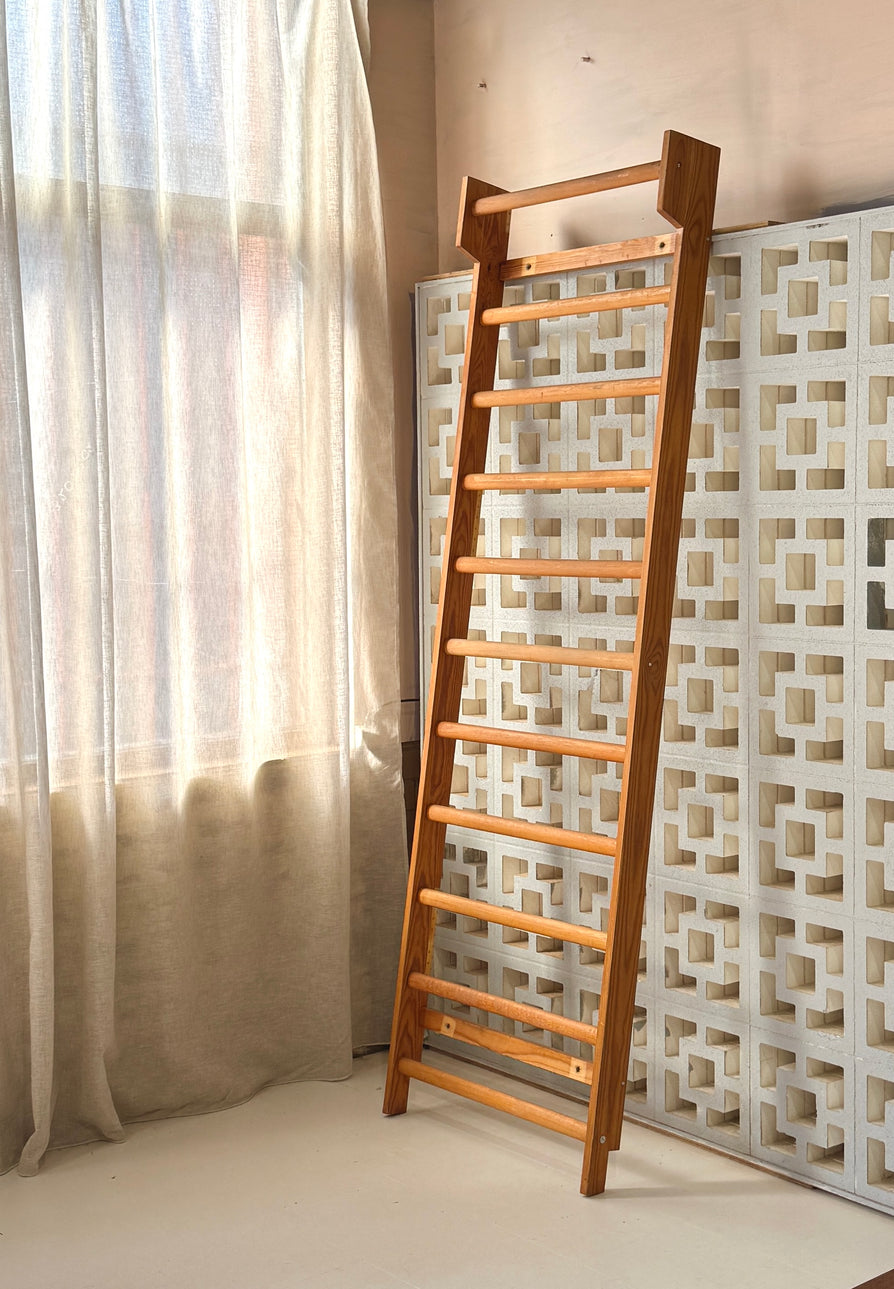 Vintage School Gymnasium Wall Bars
