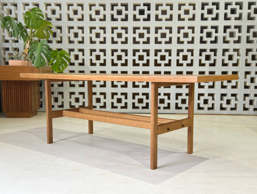 Jorgen Bækmark for FDB Coffee Table in Oak
