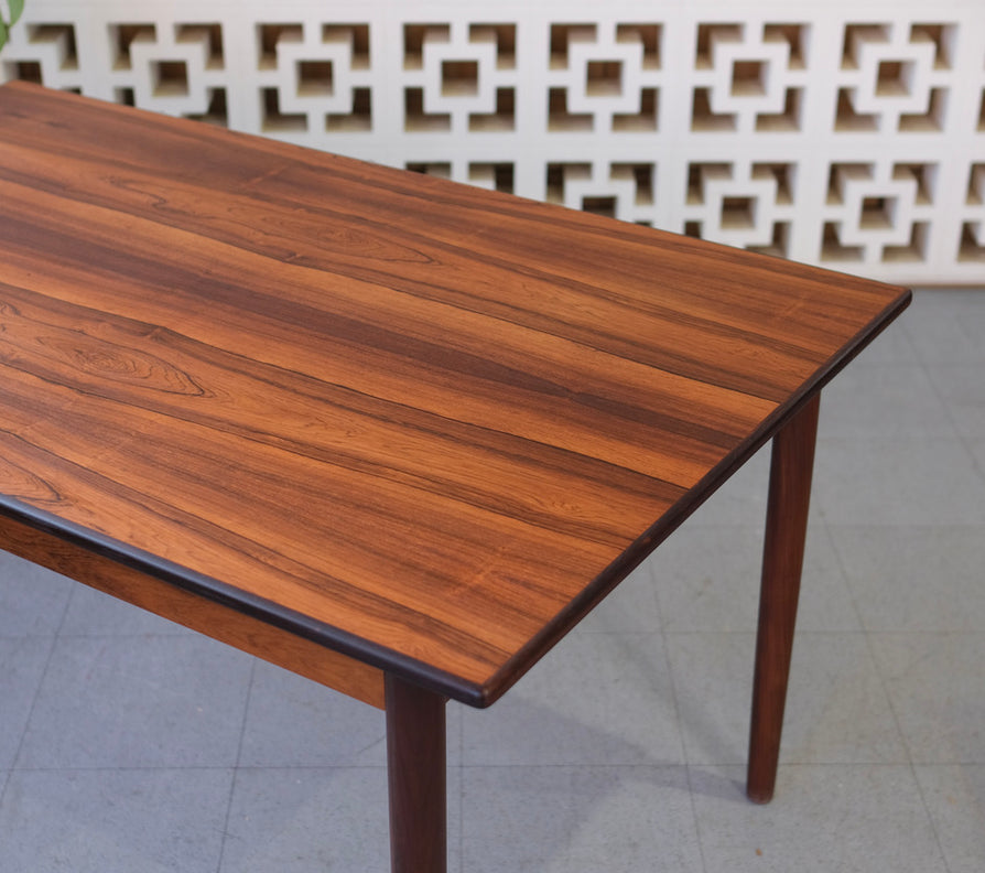 Danish Dining Table in Rosewood