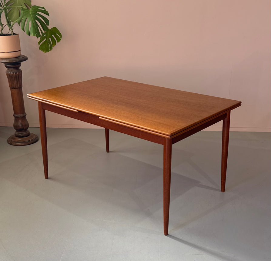 Danish Extension Dining Table in Teak