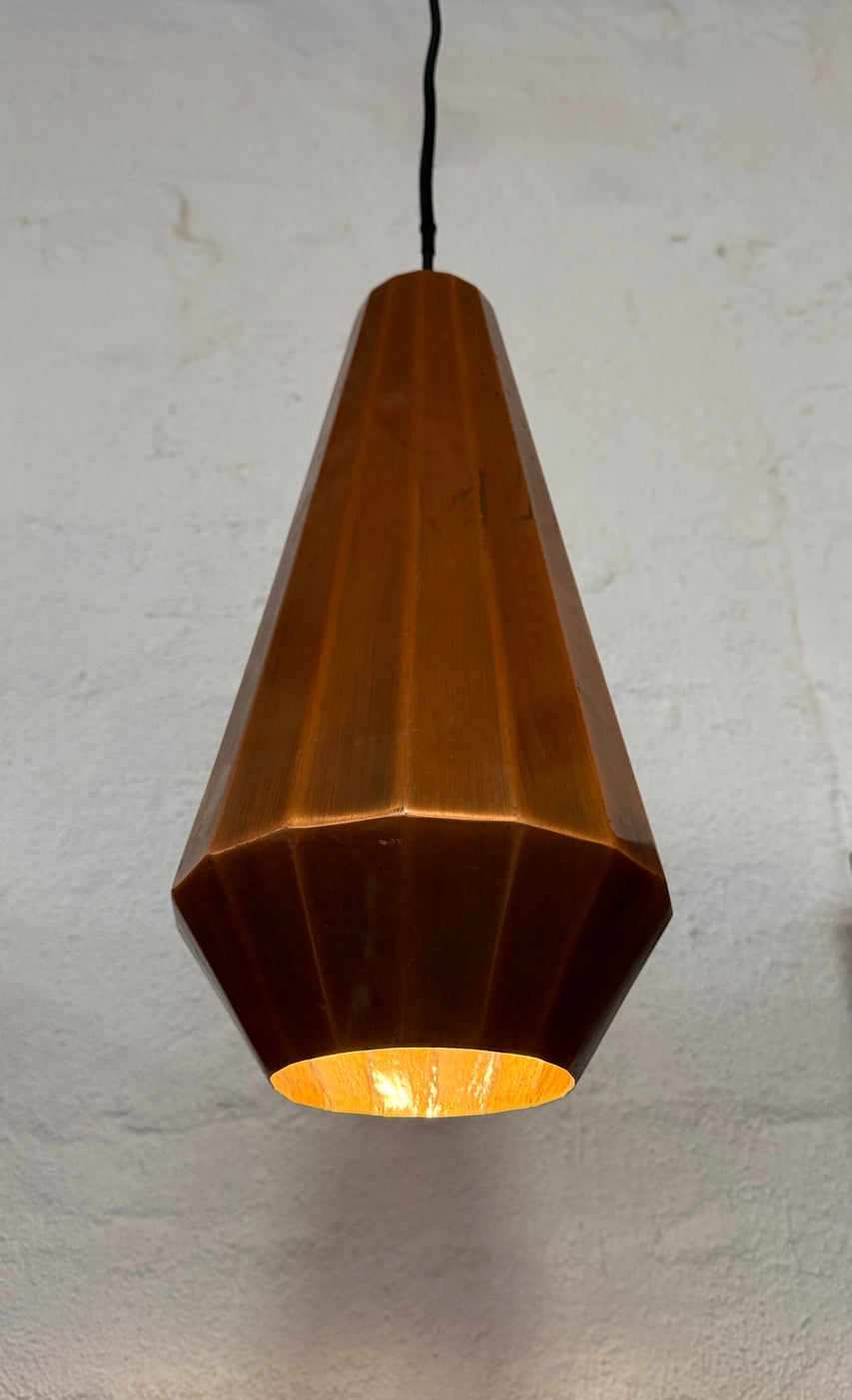 David Derksen CL-16 Faceted Copper Pendant