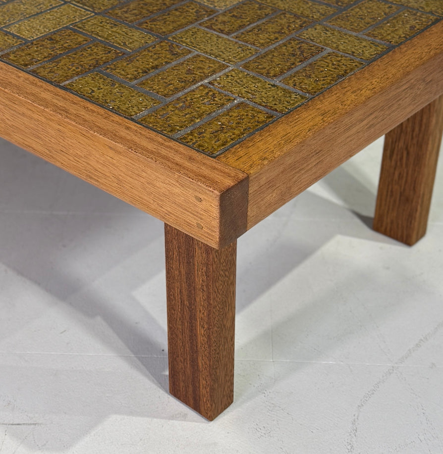 1970s Tile Top Coffee Table