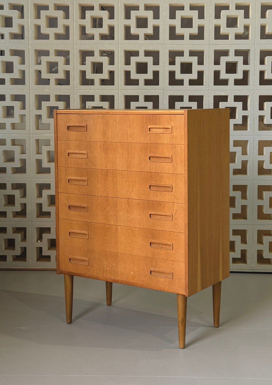 Danish Tallboy in Oak