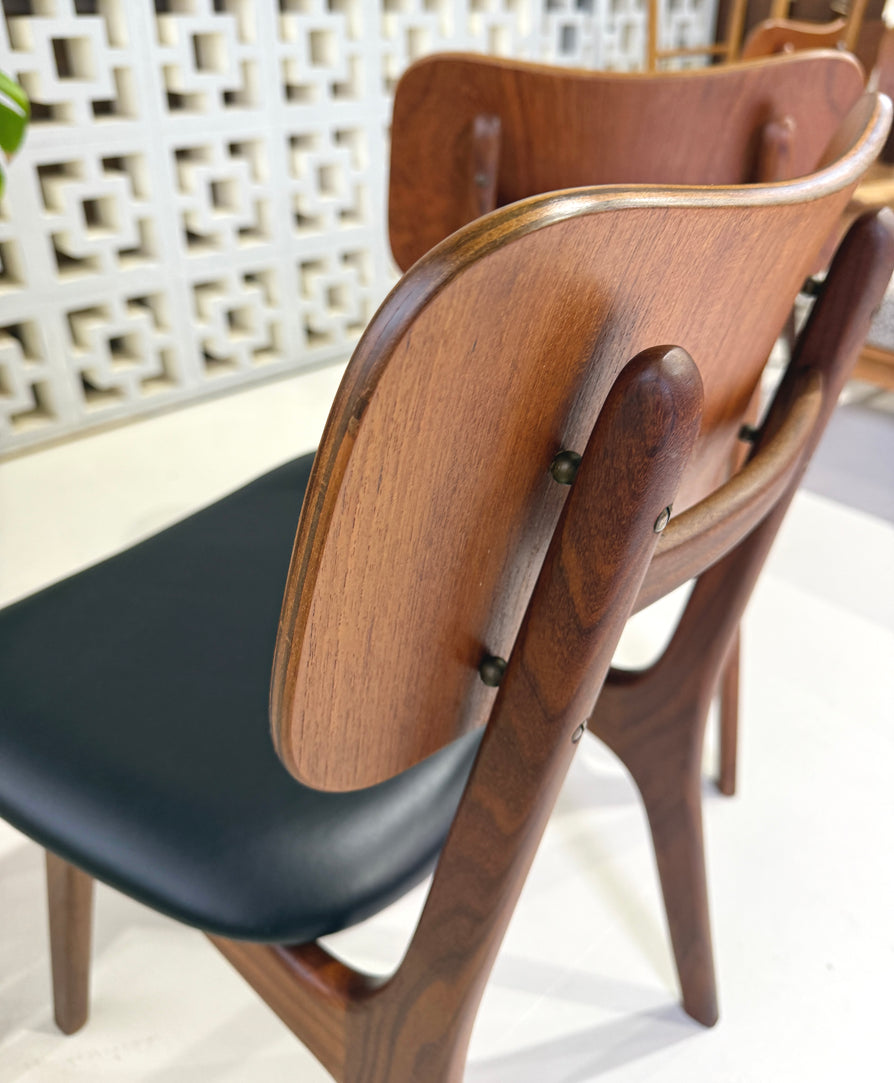 Four Ib Kofod Larsen Model 74 Chairs